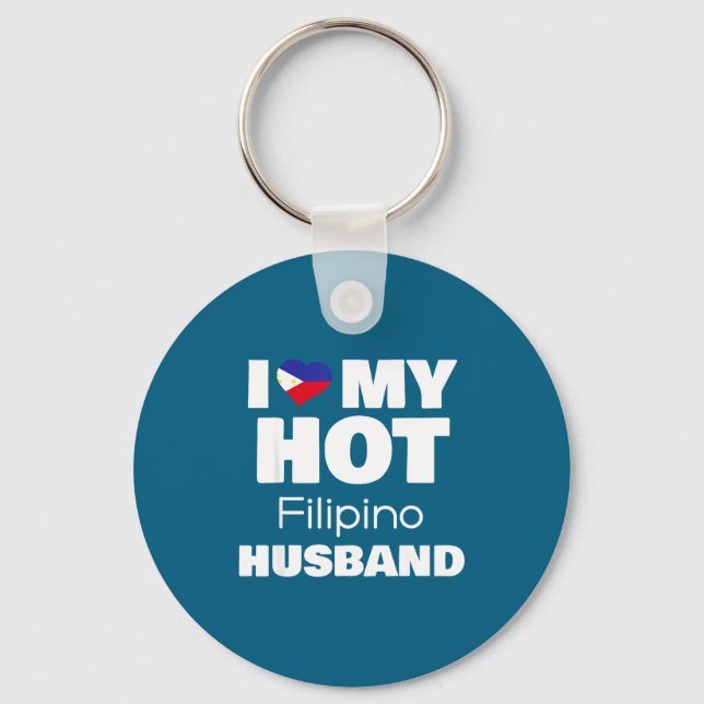 Married Hot Philippines Man Love Key Ring (Front)