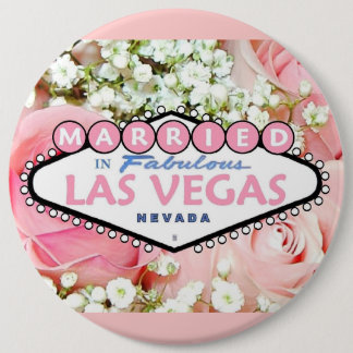 MARRIED In Fabulous Las Vegas Button