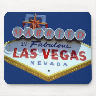 MARRIED IN Fabulous Las Vegas Mousepad