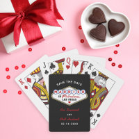 Married in Las Vegas Black Save the Date