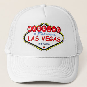MARRIED In Las Vegas Cherry logo cap