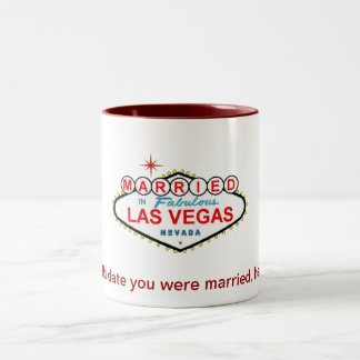 MARRIED In Las Vegas Mug