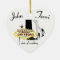 Married in Las Vegas Personalised Ceramic Ornament