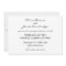 Married in Las Vegas Wedding Party Invitation