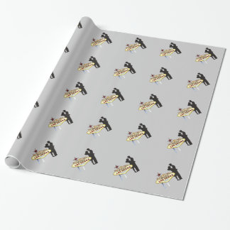 Married In Las Vegas Wrapping Paper