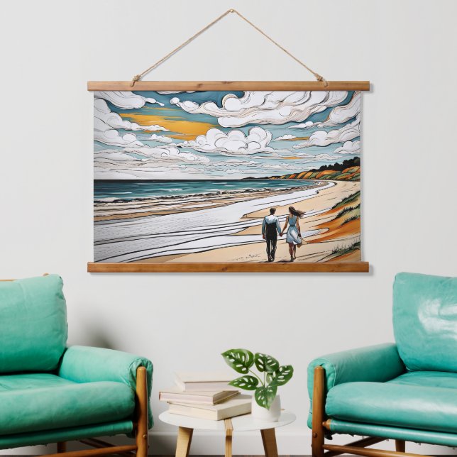 Married in Love Hanging Tapestry (Living Room)