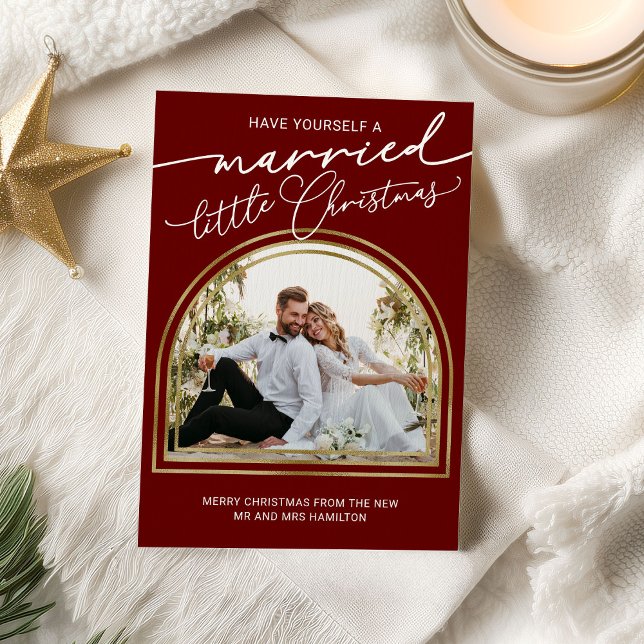 Married Little Christmas Wedding Announcement  (Creator Uploaded)