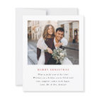 Married & Merry Bow Arch Photo Budget Christmas