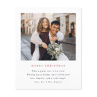 Married & Merry Bow Arch Photo Budget Christmas