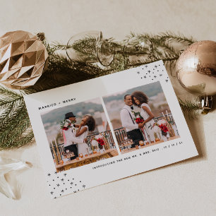 Married & Merry   Holiday Wedding Announcement