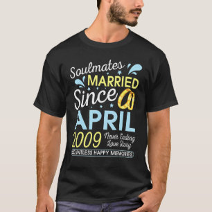 Married Since April 2009 Never Ending 13 Years Lov T-Shirt