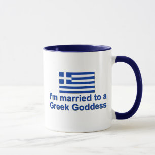 Married to a Greek Goddess Mug