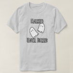 Married Until Buried Cute Ghosts Spooky Wedding T-Shirt<br><div class="desc">Married until buried bride or groom design has a cute ghosts motif,  is part of the spooky wedding collection and is available in more styles.</div>