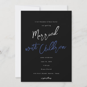 Married with Children Wedding Invitation