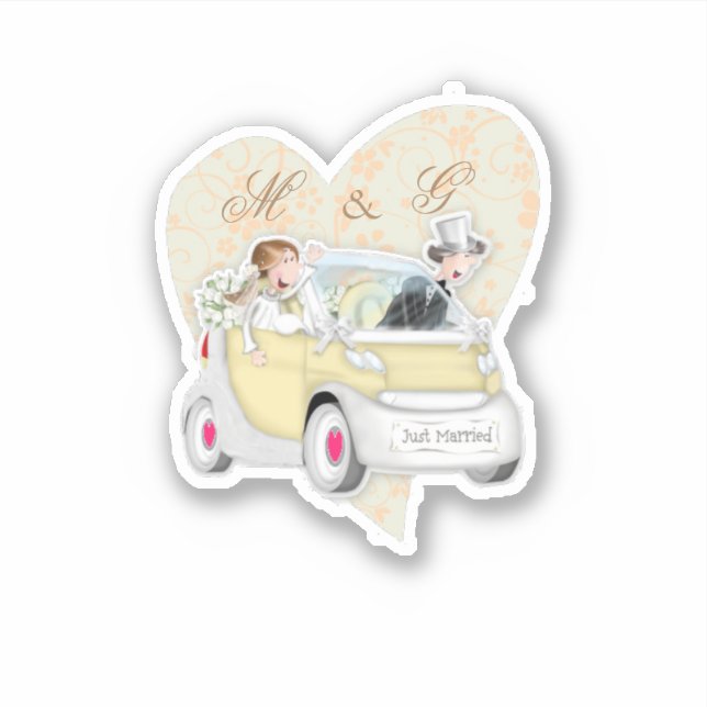 Married with your name letters (Front)