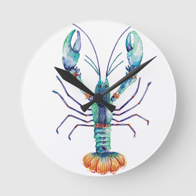 Marron Round Clock (Front)