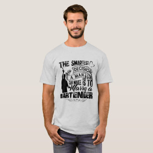 Marry A Bartender T shirt