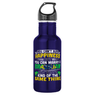 Marry a Brazilian - Brazil Happiness 532 Ml Water Bottle