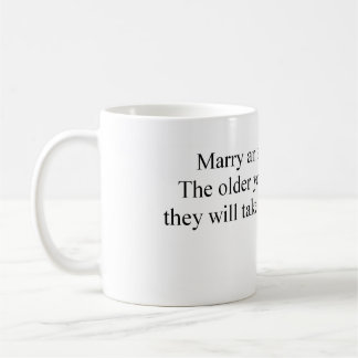 Marry an Archaeologist Coffee Mug