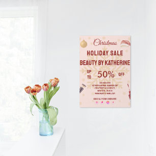 Marry Christmas Beauty Saloon Flyer