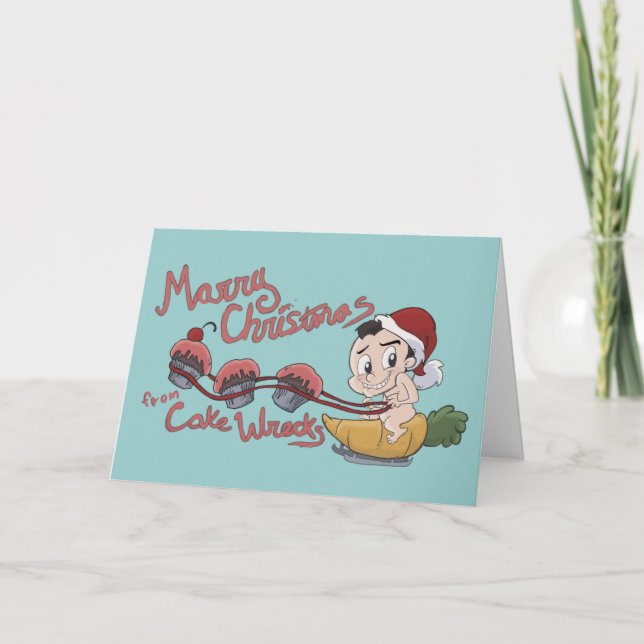 Marry Christmas Holiday Card (Front)