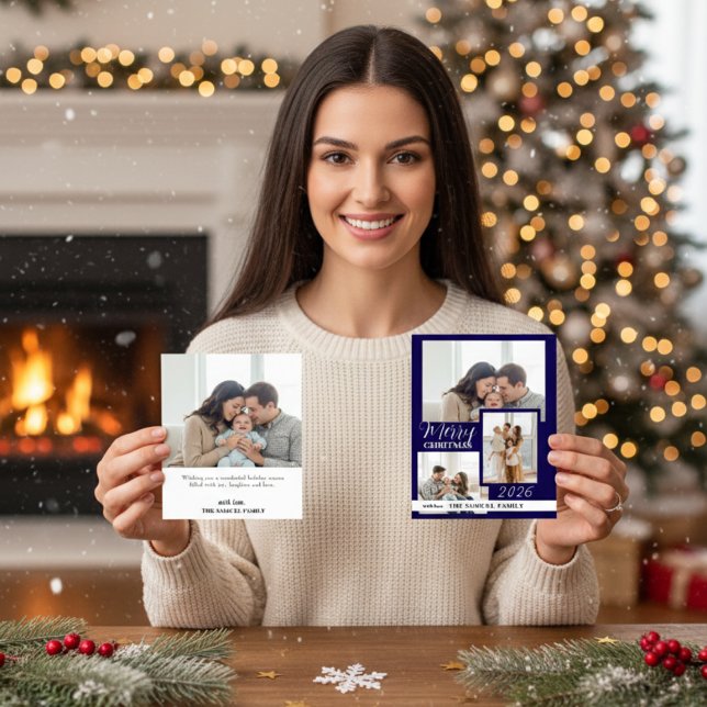 Marry Christmas Holiday Photo Card (Creator Uploaded)