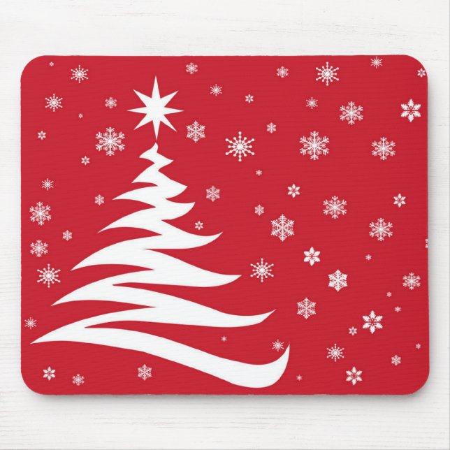 Marry Christmas Mouse Mat (Front)
