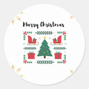  Marry Christmas Sticker