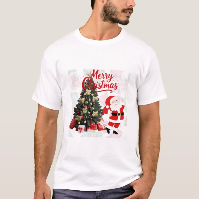 Marry christmas T - shirt (Front)