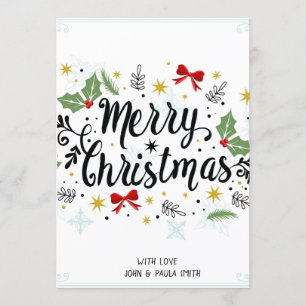 Marry Chrstmas Invitation card