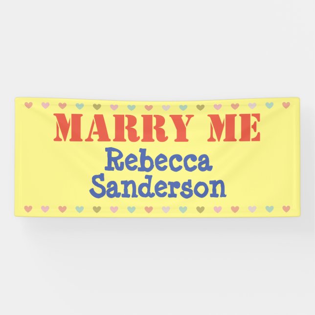 Marry Me! Banner (Horizontal)