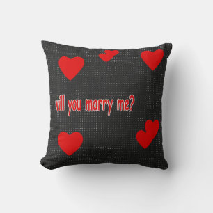 marry me cushion