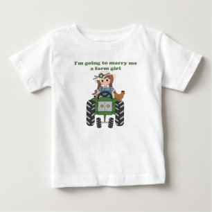 Marry Me Farm Girl Baby T-Shirt