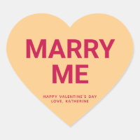 Marry me funny cute Valentine's Day conversation