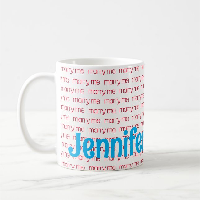 Marry me Mug (Left)