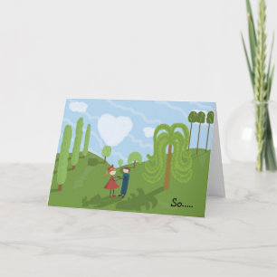 Marry Me Note Card from Tracey Smith Studios