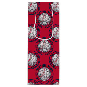 Marry me on Home Plate 1, Baseball-Wine Gift Bag