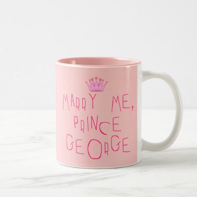 Marry Me Prince George Two-Tone Coffee Mug (Right)
