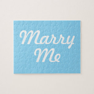 Marry Me puzzle -- choose any colour background