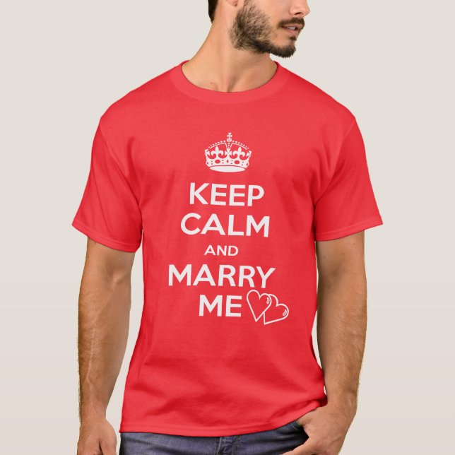Marry Me T-Shirt (Front)