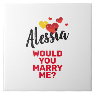 Marry Me Tile