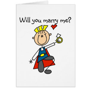 Marry Me Wedding Proposal Tshirts and Gifts