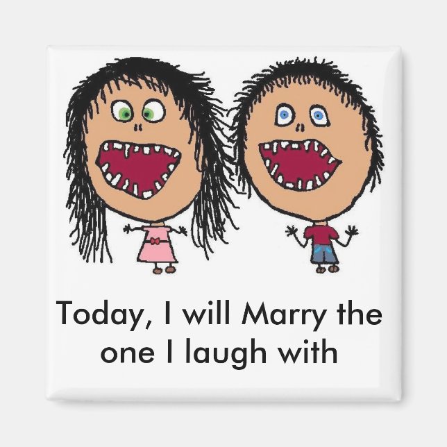 Marrying My Best Friend Magnet (Front)
