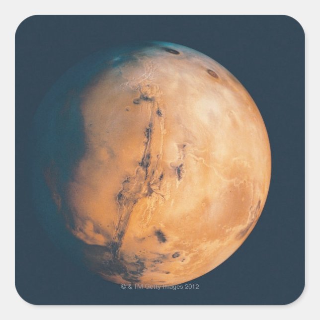 Mars 10 square sticker (Front)