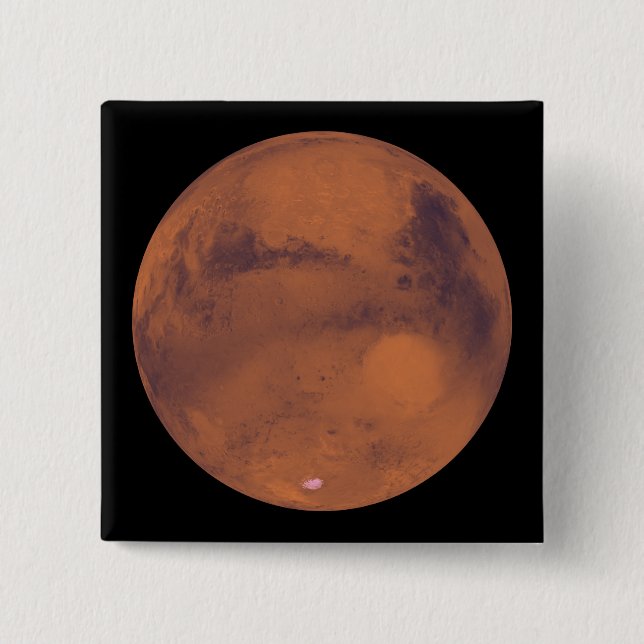 Mars 15 Cm Square Badge (Front)