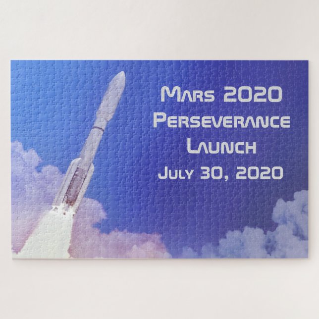 Mars 2020 Perseverance Launch Jigsaw Puzzle (Horizontal)