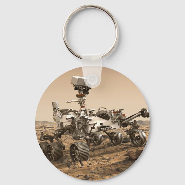 Mars 2020 Rover Key Ring (Front)