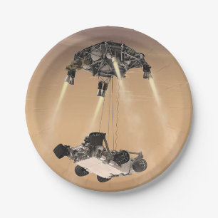 Mars 2020 Rover Paper Plate
