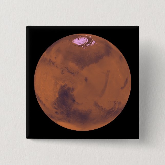 Mars 6 15 cm square badge (Front)