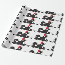 MARS Akita Christmas Wrapping Paper